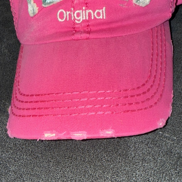 Robin Ruth Fuchsia Texas Cap - Picture 5 of 5